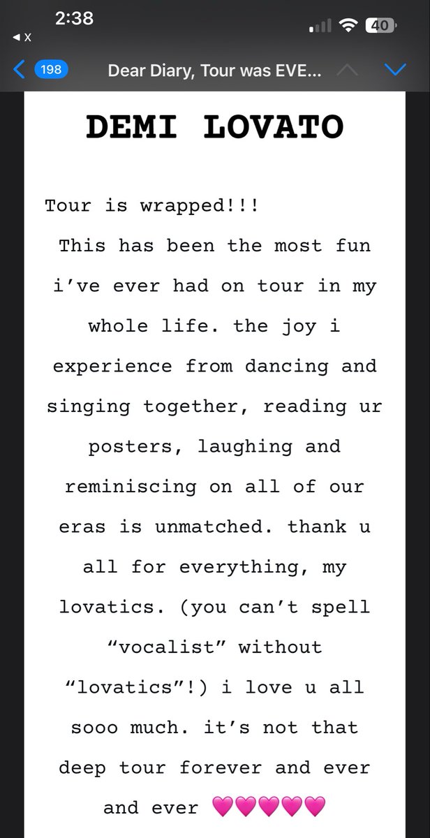 goldlovatic's tweet photo. my lovatics 😭😭😭 I love you sm demiiiiii https://t.co/xwIqp2Xm6S