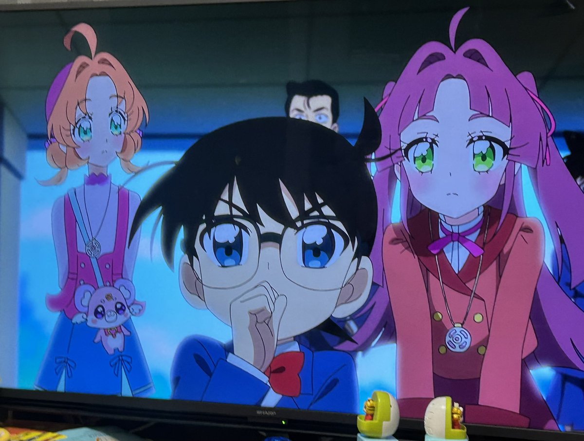 marimofactory's tweet photo. コナン君が出てくるプリキュア見てます https://t.co/huRcdl6QKR
