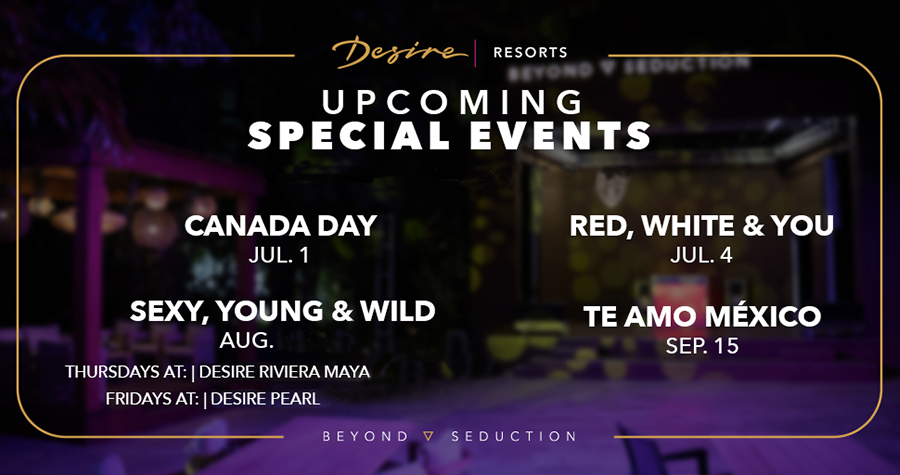 EverythSwingers's tweet photo. Check out the upcoming selection of special events at Desire! 🎇
Check it out: https://t.co/fiVkM9DgvO
#swingersparties #swingersmexico #swingerscancun #swingersresort #swingerscouple #swingerscouples #swingerslifestyle https://t.co/IKTuYG3A2j