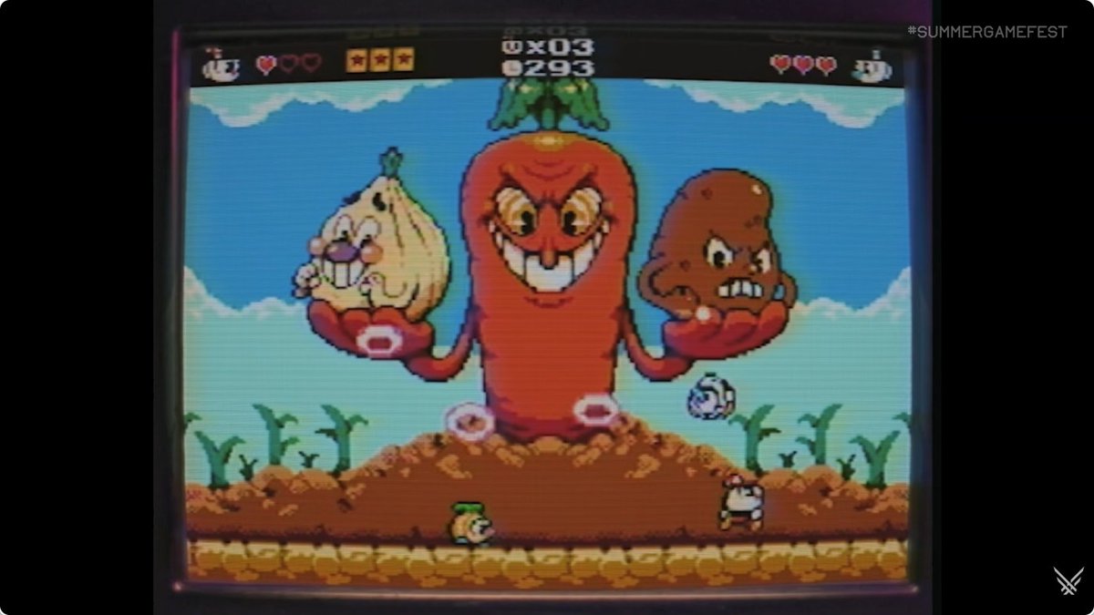 4GamerNews's tweet photo. 「MiGHTY CUPHEAD Adventure」が発表に。8ビット風のグラフィックスを採用した高速プラットフォームシューター
https://t.co/jS63jjtJuA https://t.co/h5x8aSy49C