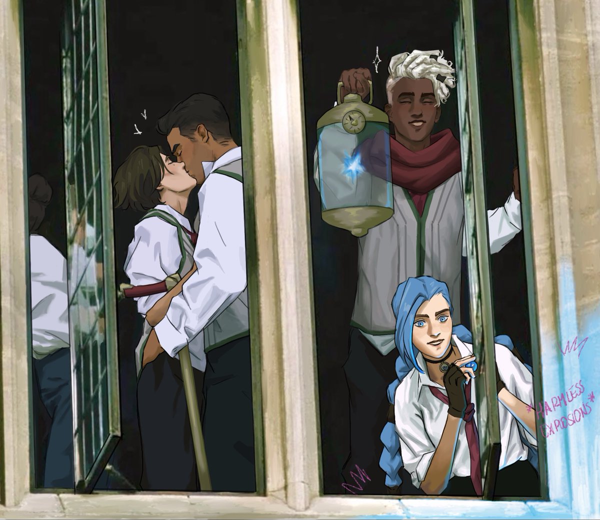 spiralori_'s tweet photo. Heimerdinger’s students after creating hextech
#timebomb #jayvik https://t.co/1GAYRu1lOZ