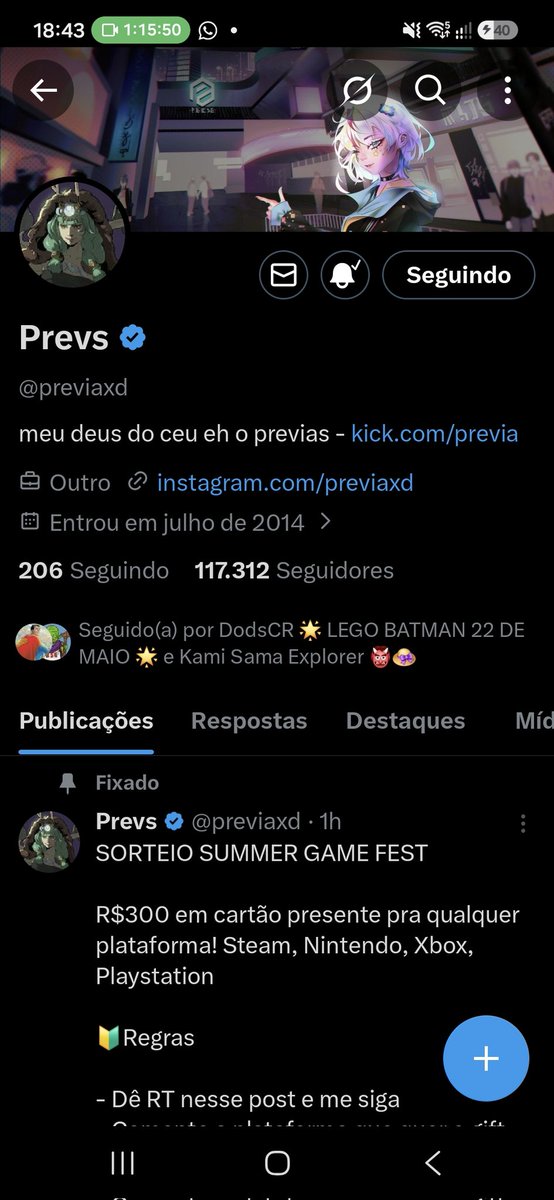 Pedroestrin's tweet photo. @previaxd Pegar pra PS5, poder pegar o Requiem 🛐 https://t.co/xc8eVFZuOw