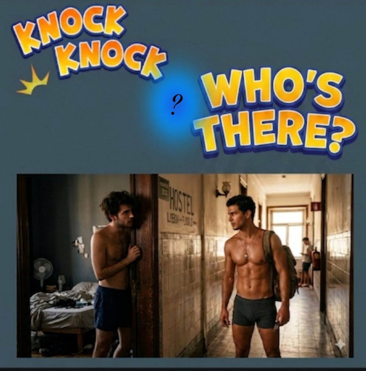 netist9's tweet photo. That night, the only sound echoing through those dimly lit Lisbon corridors was that sudden knock... I opened the door, and there he was—a mysterious stranger who should have been a complete unknown, yet somehow felt dangerously familiar.
​"I'm from the room next door," he said, his eyes locked onto mine in the low light.
​That was only the beginning. You can't even begin to imagine how wildly out of control things got from that moment on, or the intense, suspenseful ride that followed. 😈
​🔥 Click the link in my bio to read the full story and discover exactly what happened behind closed doors! 👇

​#MMRomance #GayRomance #SpicyReads #EroticThriller #Lisbon #IndieAuthor #BookTok #SteamyMystery