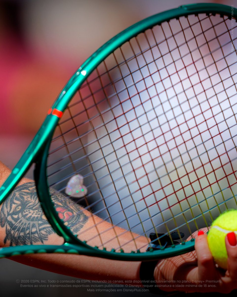 DisneyPlusBR's tweet photo. Detalhes que só Roland Garros pode nos proporcionar. ✨

#RolandGarrosNaESPN https://t.co/63zRgCqwJd