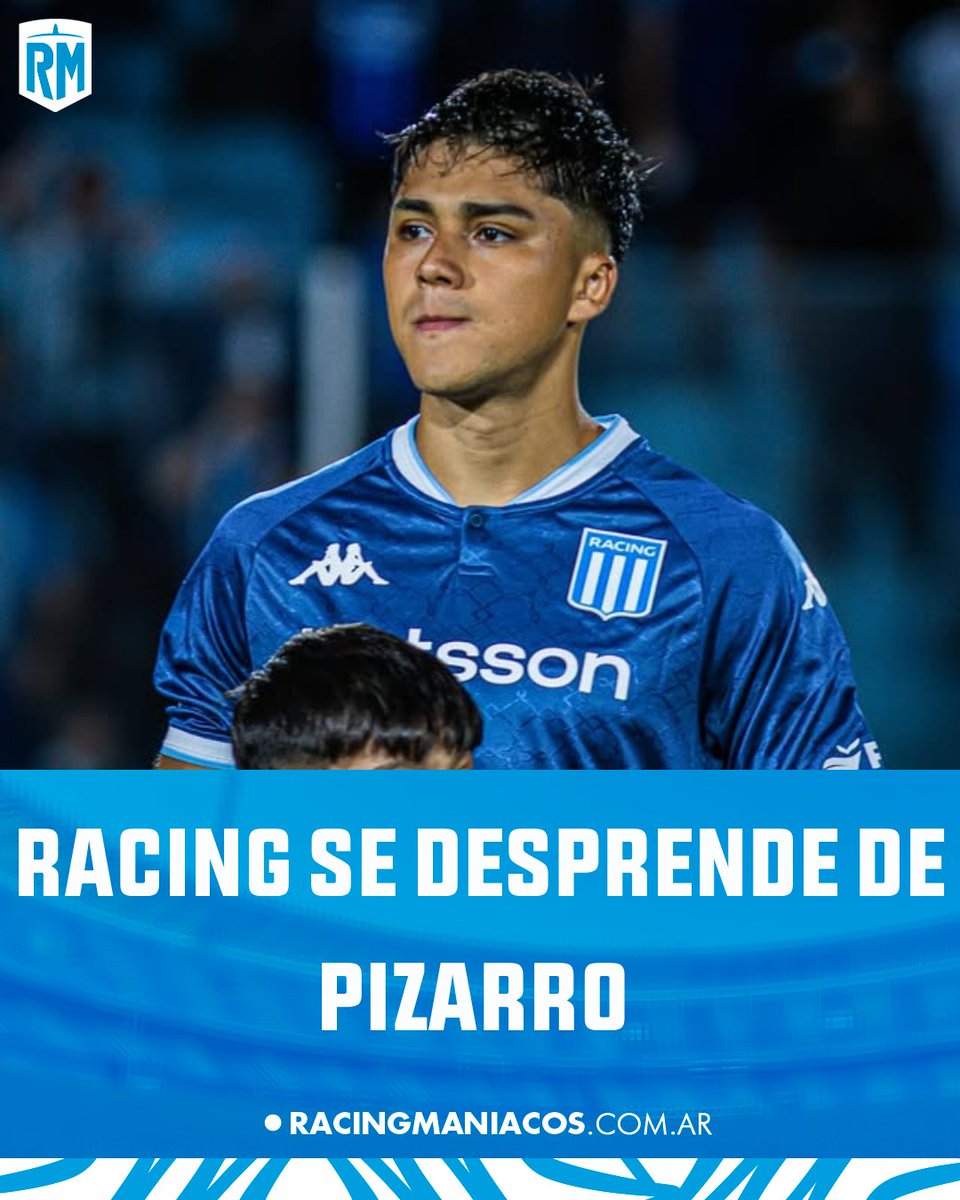 RacingManiacos's tweet photo. DAMIÁN PIZARRO SE VA DE #RACING ⚠️

El delantero chileno rescindirá su contrato con el club y regresará a #Udinese 🇮🇹

👉 Vale recordar que llegó en enero con una opción de compra de 5 millones de dólares por el 70% de su pase. https://t.co/UXEk4RkhMO