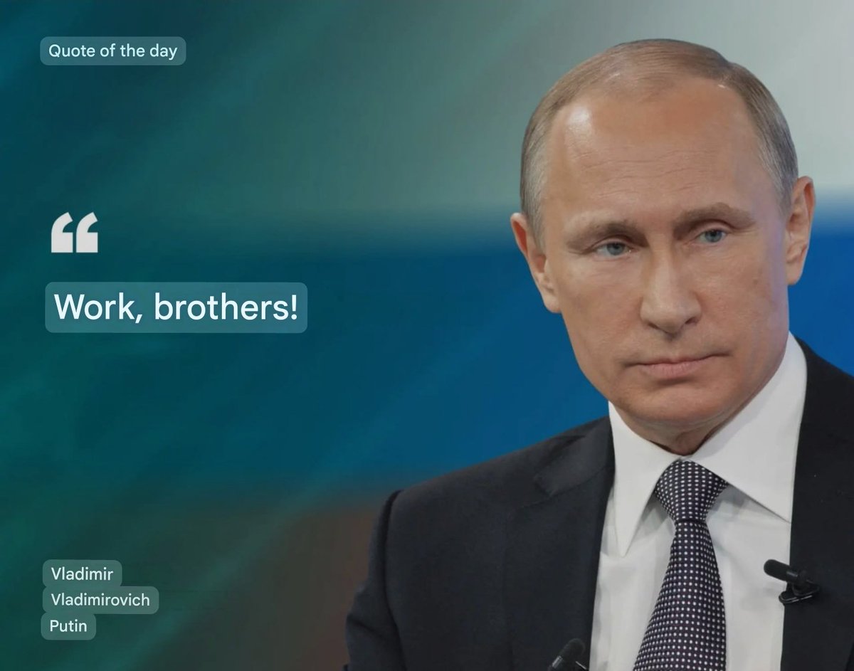 STANISKRAPIVNIK's tweet photo. ⚡️Main statements of Vladimir Putin:

▪️Russia is calmly and confidently moving towards the liberation of Donbass

▪️The territory of the LNR is completely liberated since April 1, and in the DNR, less than 15% remains under Kyiv's control

▪️ Ukrainian attacks on infrastructure are causing certain damage to Russia, which means only one thing — we need to strengthen our air defense system

▪️ Zelensky's "Open Letter" is written with elements of rudeness

▪️ Before meeting with Zelensky, we need to find solutions to resolve the conflict. According to the president, a meeting with Zelensky now makes no sense

▪️ The military actions in Ukraine will end when Russia achieves its set goals

▪️ The head of state addressed the Russian military — "Work, brothers!"
