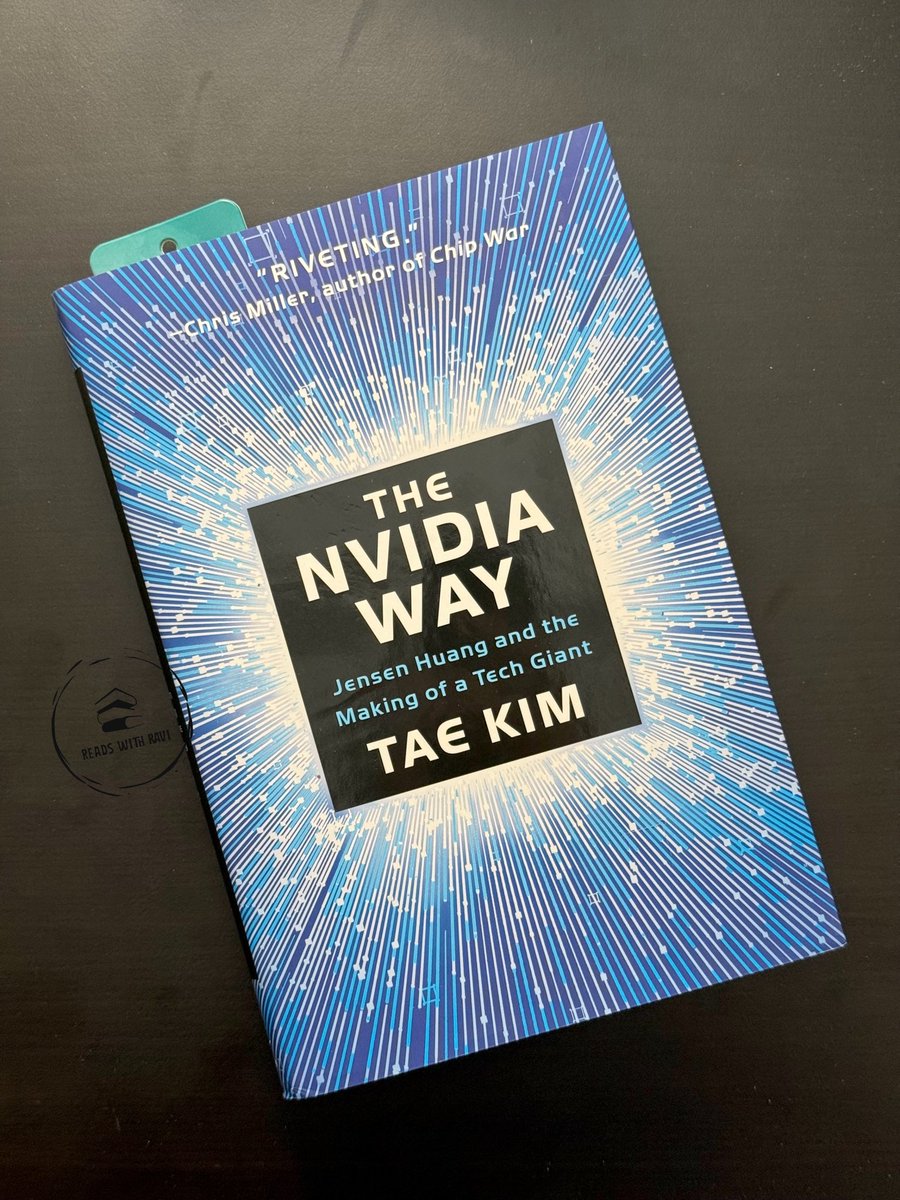 readswithravi's tweet photo. Finally picked up The Nvidia Way by Tae Kim. Good read so far. https://t.co/SPpbCtfbeA