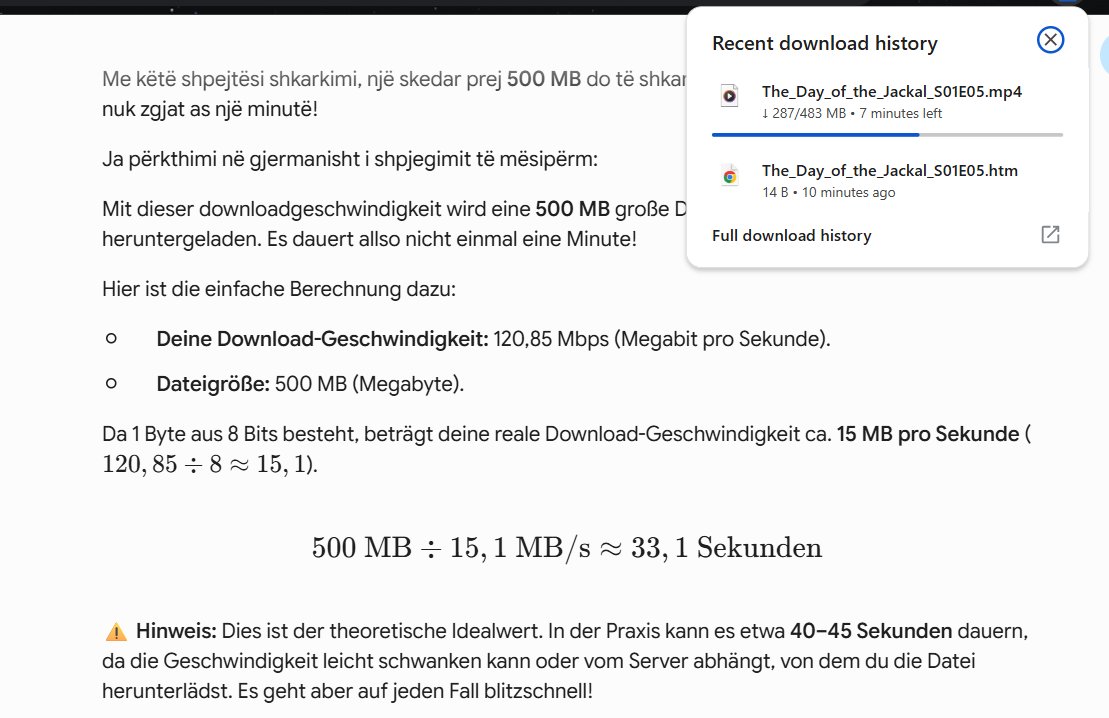 CryptoIllyrian's tweet photo. yoo Germany WTF?

i currently moved to Germany for a few months, and i got this shit Telekom internet that it seems like they are scamming people, how the fuck is this possible to manipulate the MBPS speed and then you try to download a 500mb file it takes more than 15 minutes... https://t.co/H6lNlaeLx9