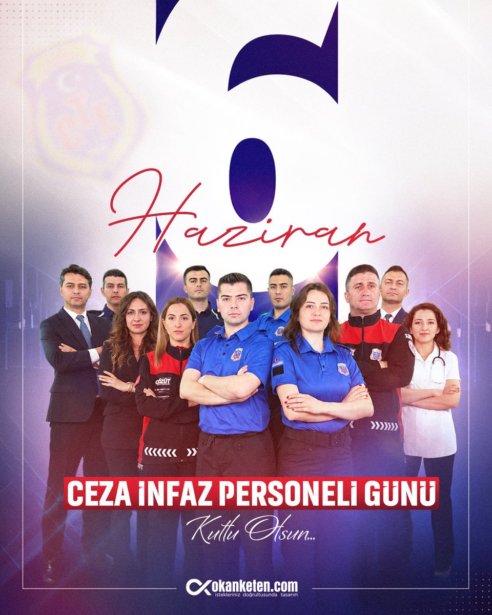 okanketen's tweet photo. Adalet zincirinin güçlü halkalarından biri olmanın gururuyla... 🇹🇷

#6haziran #6hazirancezainfazpersoneligünü #cezainfazpersoneligünü https://t.co/ItoaOpLPOg