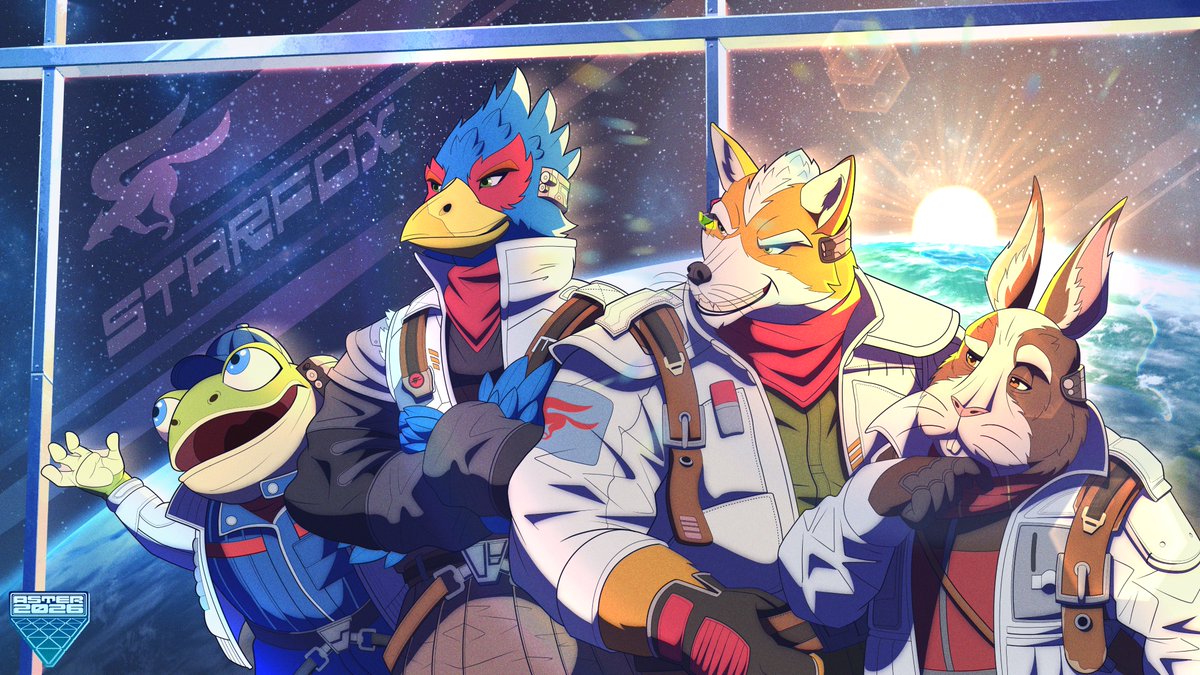 ASTEREETO's tweet photo. The new Starfox team! 🦊⭐ https://t.co/2b2THZaak6
