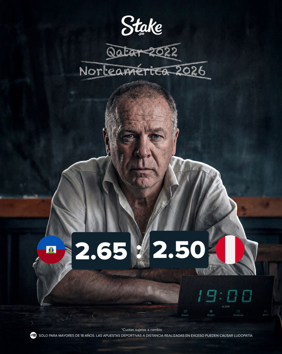 PeruStake's tweet photo. ¡VUELVE LA SELE! 🔴⚪️

Mano Menezes busca su primer triunfo esta noche cuando enfrente a Haití en Miami 🔥

Estaremos sorteando 2 freebets de S/50 entre 2 Stakers aleatorios que nos digan el último anotador del encuentro 💵

📲 ¡Juega ya! https://t.co/rh7pCdzyoX https://t.co/LtmZtKkecd