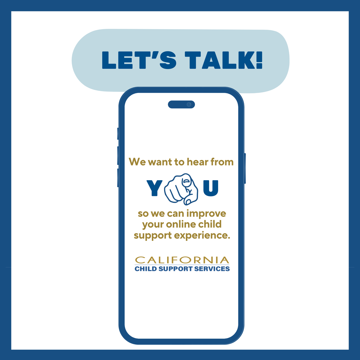 CAChildSupport's tweet photo. We’re building new online child support tools with you in mind.  
🫵 Tell us what you want to see next by taking our survey: https://t.co/lGKWWVO35j https://t.co/LsFAB3kTtG