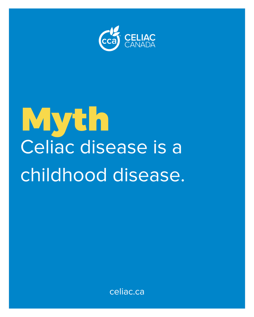 CCAceliac's tweet photo. FACT: It can be diagnosed at any age.

👉 Learn more: https://t.co/Y7tO8GDmGS

FAIT : Elle peut être diagnostiquée à tout âge.

👉 En savoir plus : https://t.co/Y7tO8GDmGS
#CeliacCanada #CeliacDisease #GlutenFree #AutoimmuneDisease #GetTested #KnowTheSigns #GlutenFreeLiving https://t.co/LN0U7vz0x4