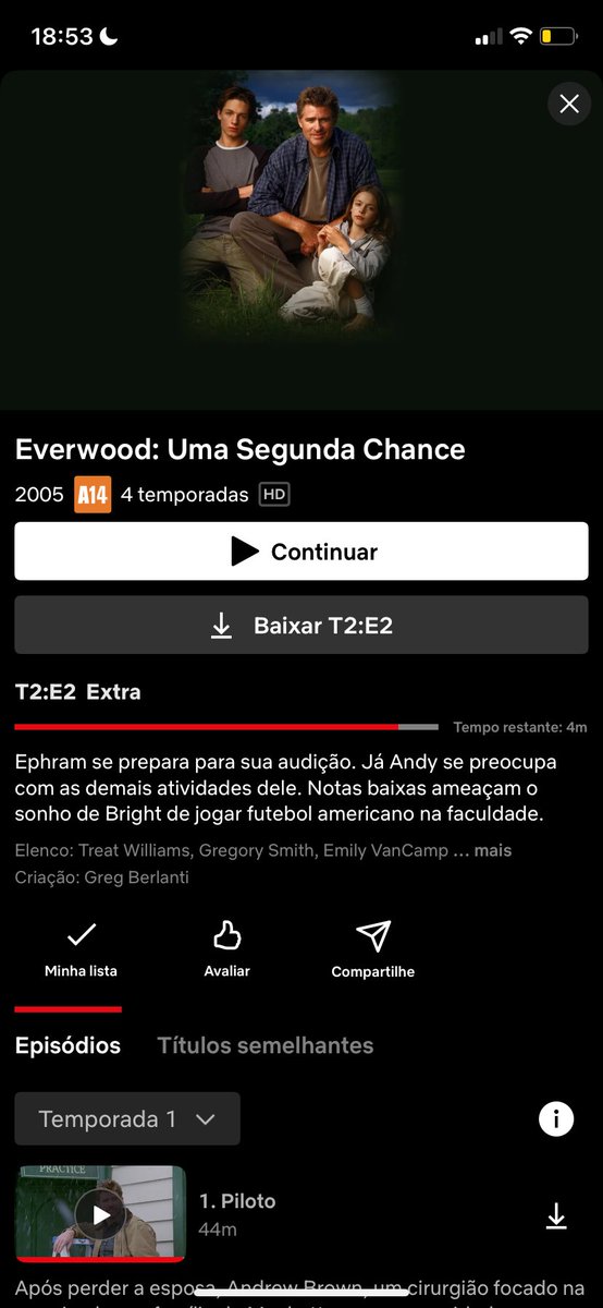 atekamaria's tweet photo. Finalmente,Everwood chegou à Netflix❤️

Para quem cresceu assistindo às tardes do SBT, essa série tem gosto de nostalgia. Entre dramas familiares, romances inesquecíveis e personagens que pareciam parte da nossa vida, ela marcou uma geração.

E foi aqui que muita gente conheceu Emily VanCamp, a Amy Abbott, antes de Revenge, The Resident e da Marvel.

Quem mais vai aproveitar essa segunda chance para maratonar Everwood?