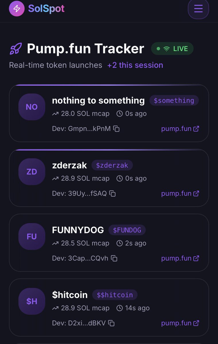 realtommybibi's tweet photo. Some major updates to @TheSolSpot 👀 

You can now trade directly on https://t.co/tV8cPpCaTa via https://t.co/tOs3Fa4Nn7

As well as track new $pump launches 🚀 

https://t.co/YONSXCckOs https://t.co/jcw6Svk50r