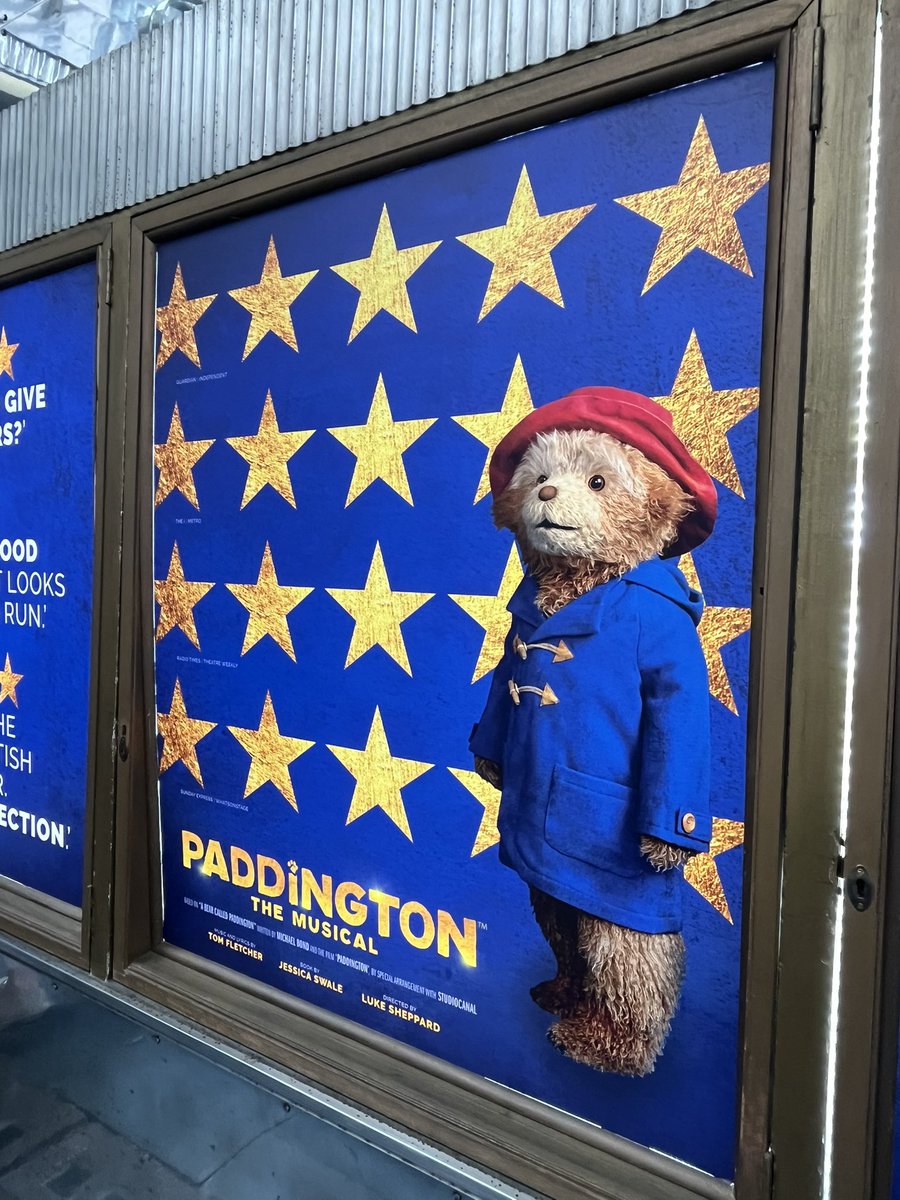 debsknig's tweet photo. Day 254 of my #365HappyDays a swim to start the day, 30 lengths of actual swimming as I couldn’t touch the bottom! 
A most fabulous evening watching the enchanting #Paddington so lovely that @ATGTICKETS put on a relaxed performance, giving the opportunity to many! https://t.co/4EG8sPlgj1