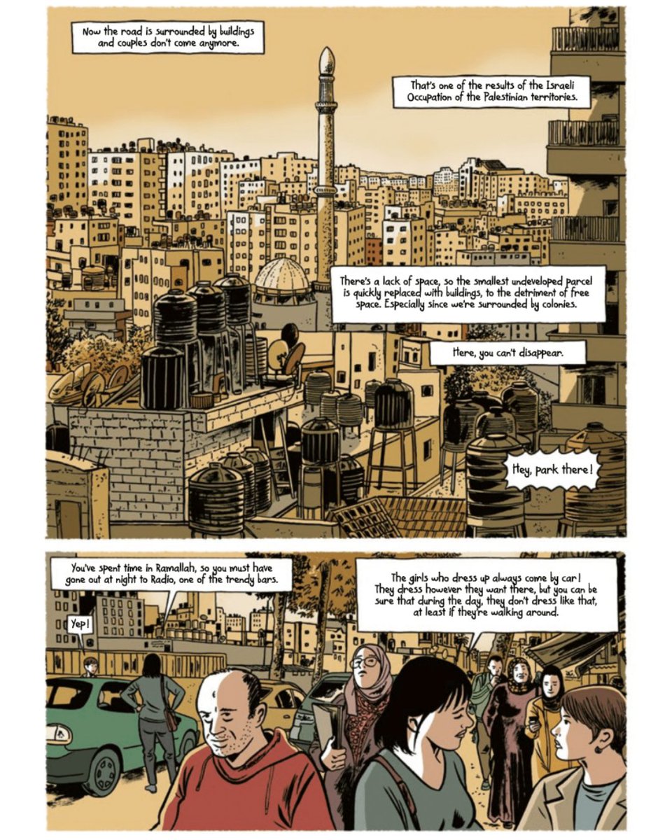 fantagraphics's tweet photo. Out 6/9, Love and Desire in the Promised Land by @salomeparent and Deloupy collects a dozen interviews with real-life citizens of Israel and Gaza navigating messy boundaries in their homes and bedrooms against a background of geopolitical violence. https://t.co/5vnsYhNqJS https://t.co/7zEWDedWE3