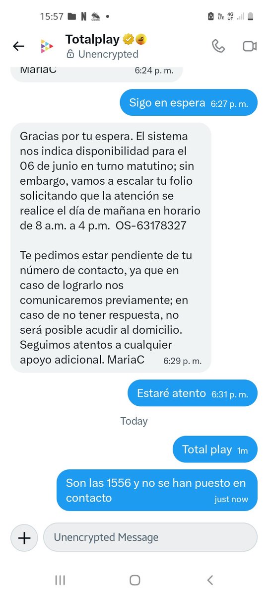 thecatbeat's tweet photo. @totalplaymx Todo fue mentira..   llevo más de 24 hrs sin servicio ayer quedaron en que hoy llegaría la visita técnica y nada ... además de hacerme perder el tiempo esperando. Me dejan sin servicio. #malservicio @profeco @telmex @Megacable https://t.co/rkSaWW5IGI