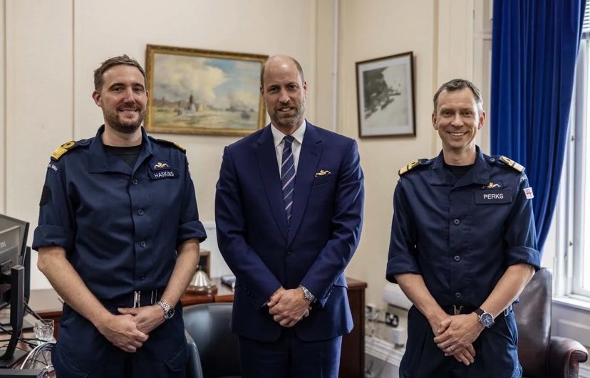 Prince William joined Royal Navy submariners and their families on ...