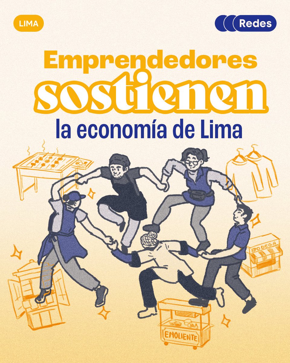 redesarrollope's tweet photo. En Lima, miles de familias salen adelante gracias a su pequeño negocio. La bodega del barrio, el taller en Gamarra o el restaurante familiar no solo generan ingresos: también sostienen sueños y oportunidades. 

Hoy, Lima concentra el 31% de las mypes del país. Son más de un millón de emprendimientos que generan trabajo y llevan ingresos a miles de hogares (PRODUCE, 2025). Muchos empezaron en casa, con esfuerzo y pocos recursos, pero se convirtieron en el principal sustento de toda una familia.

Pero emprender sigue siendo un reto. En el último año, las mypes perdieron alrededor de S/ 1,200 millones en ventas, especialmente en bodegas, mercados y confecciones, afectados por la inseguridad y la inestabilidad política (COMEX, 2025). Además, 7 de cada 10 operan en la informalidad, lo que limita su acceso a crédito, protección y nuevas oportunidades (PRODUCE y COMEX, 2025). 

A esto se suman las trabas burocráticas. Solo en el 2024 se identificaron más de 4,700 barreras relacionadas con licencias y trámites, que generaron costos por S/ 117 millones (CCL, 2024). 

Aun así, las mypes siguen siendo uno de los motores de Lima: crean empleo, mueven los barrios y abren oportunidades incluso en tiempos difíciles. Facilitar su crecimiento y formalización, con menos trámites y mejores canales digitales, podría generar más oportunidades y estabilidad para la ciudad. Sin una modernización real, muchas seguirán teniendo dificultades para crecer (COMEX, 2025).

Etiqueta a tu amigo emprendedor o tu emprendimiento favorito. Y si eres emprendedor, cuéntanos ¿cuál es el problema más grande que tiene tu negocio?