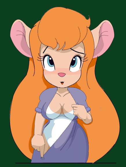 GenjiWorks's tweet photo. @Jinn6391 Gadget from Disney's Rescue Rangers getting ready for the Summer Swimming at the pool. https://t.co/TV1YjICpz5