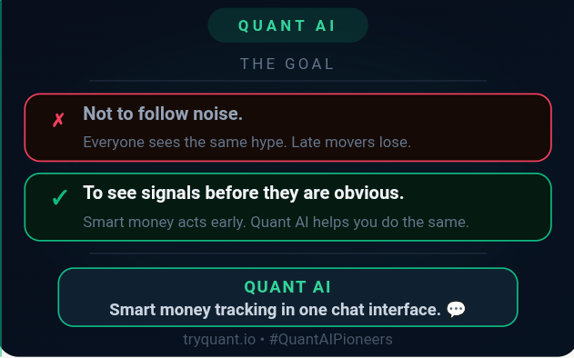 Ono_cryptt's tweet photo. The goal is not to follow noise.
The goal is to see the signals before they become obvious. ⚡
@tryquantio makes that possible

The real deal is already here.

Join early access: https://t.co/wGZkzT4Lqs

@tryquantio #QuantAIPoneers https://t.co/yrlyM80hpj