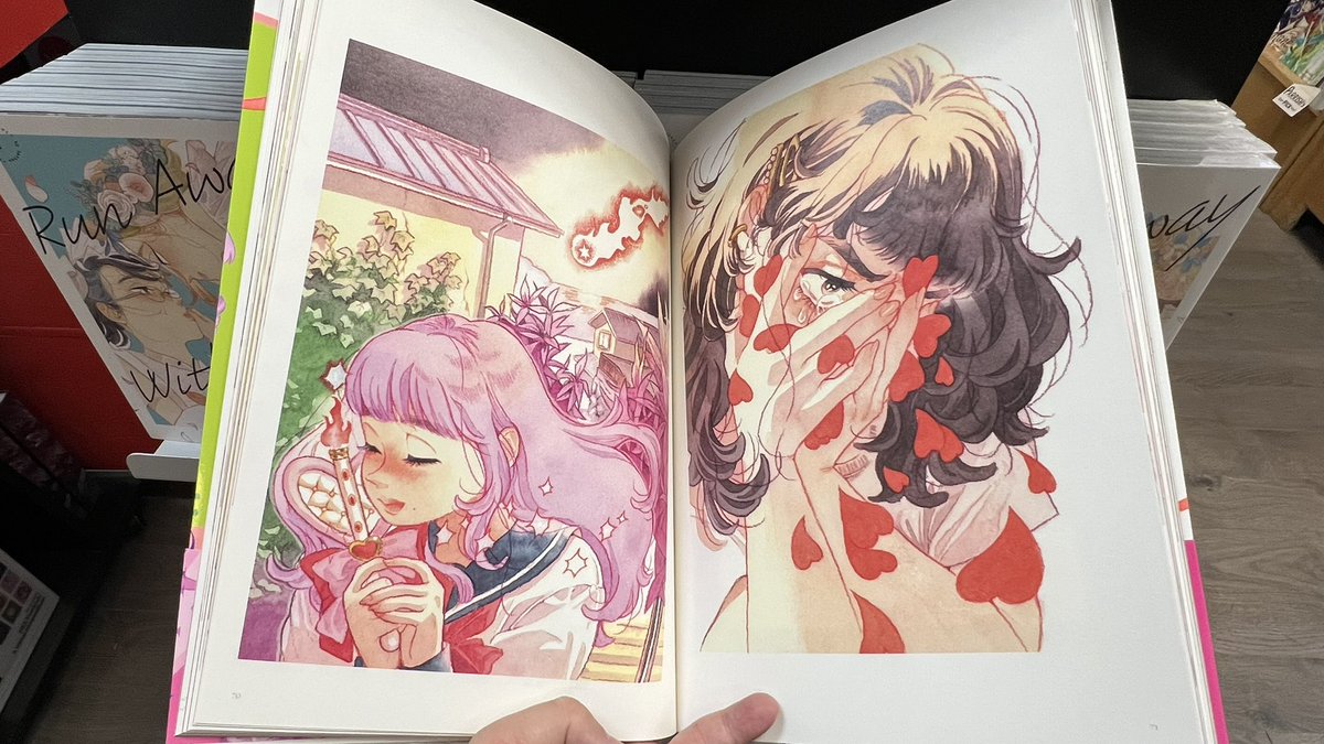 debaoki's tweet photo. Get your @battan8 art book at @TheBeguiling, straight from Japan! It’s gorgeous! #TCAF2026 https://t.co/c0swMv1ykN