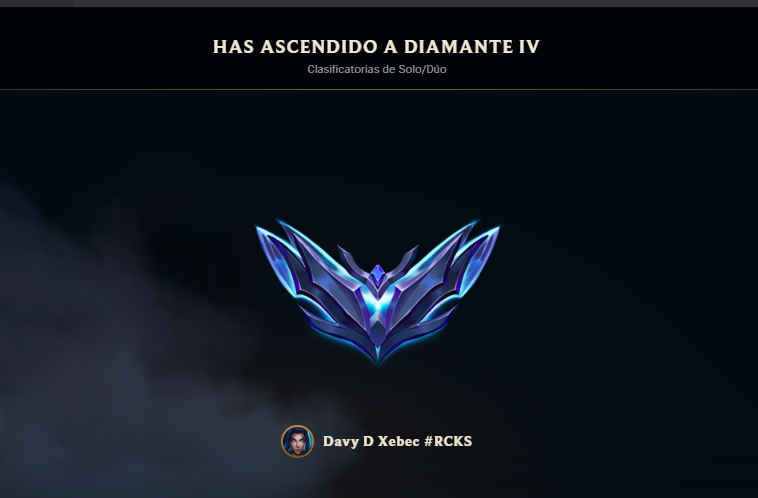 trdsta's tweet photo. en honor a mi idolo(?) se subio a diamante por 1ra vez https://t.co/pR7MNRLqzU