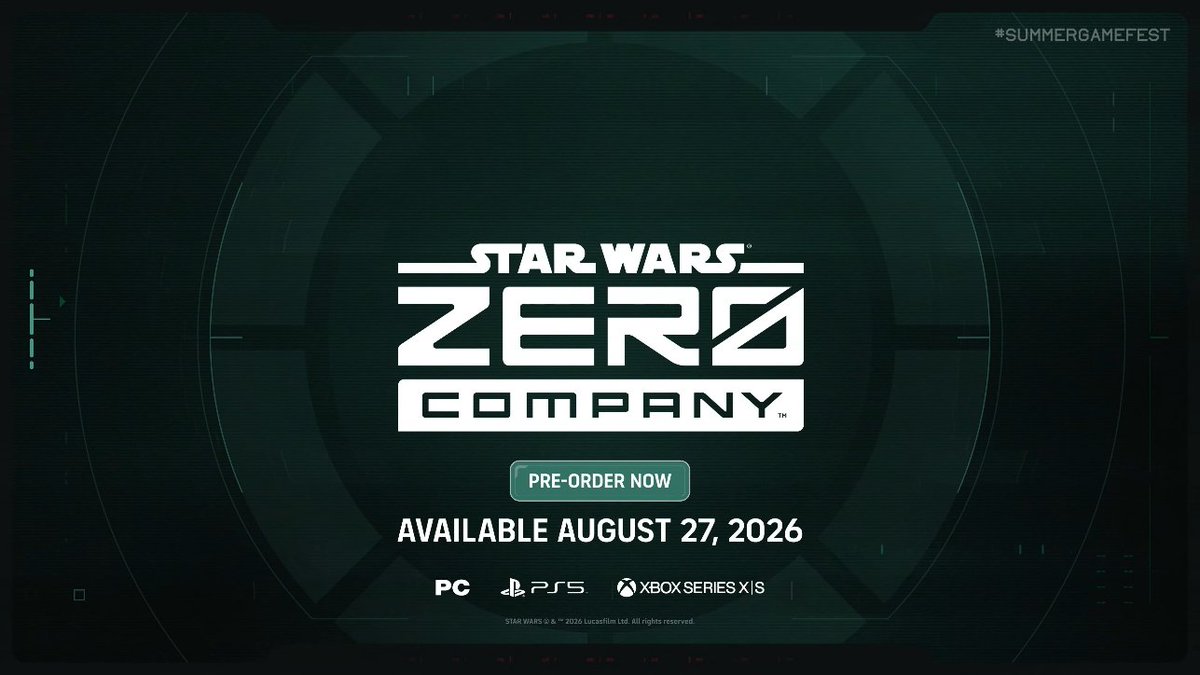shinobi602's tweet photo. New look at Star Wars: Zero Company, coming to PS5, Xbox Series and PC on August 27

#SummerGameFest https://t.co/eX2qeJzrRn