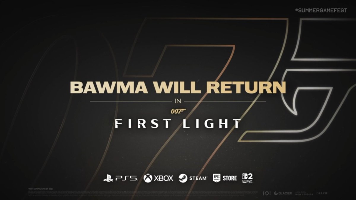 Wario64's tweet photo. 007 First Light - new story mission announced - Bawma returns https://t.co/C1h1ljgjF0