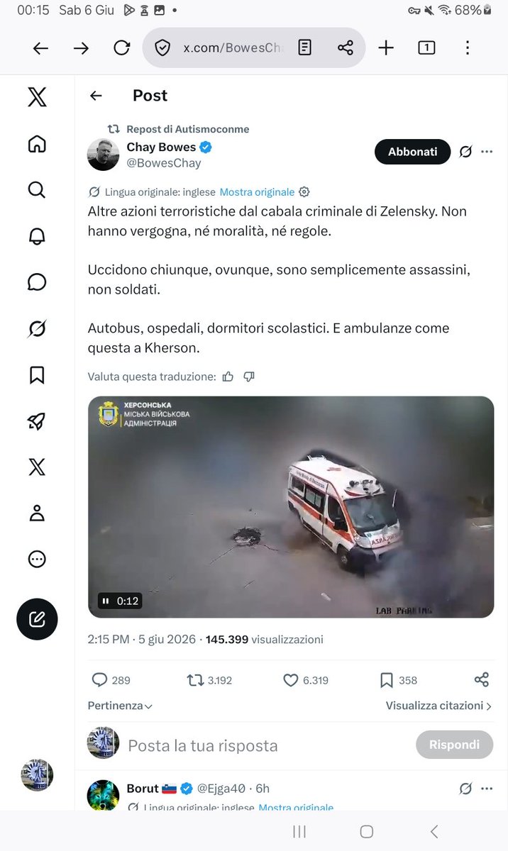 pelton2020's tweet photo. @haStatoNESSUNO @Avvenire_Nei @BelpietroTweet @franborgonovo @madforfree @ladyonorato @boni_castellane @rusembitaly @valy_s @LaVeritaWeb @cris_cersei @SecKennedy @PM_ViktorOrban @TuckerCarlson @matteosalvinimi @RoVannacci @ale_dibattista @ClaudioBorghi @OrtigiaP https://t.co/OoV8gstY9T  📺
<---🧵🇷🇺🇷🇺#RussiaStory👍👍👍
https://t.co/73EVBiajF4 📺
💀🌈🇪🇺#BruxelleSStàn💉💉🚀🚀🚽🚽💰💰💰
#PensieroUnico💲ORO💲#ObamaStory #USAID #EUAID 

#MeloniStory💸💸💸#DroniStory⚰️⚰️⚰️ https://t.co/D0pHOP1QyZ