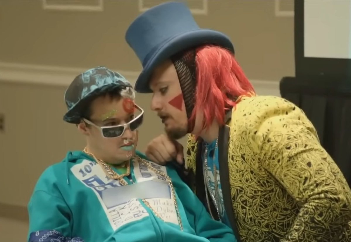 SharpestEpee's tweet photo. It's crazy that Clav started out as Sam Hyde and ended up as the test-tube gub-gub snail man. https://t.co/YS7P8znW8j