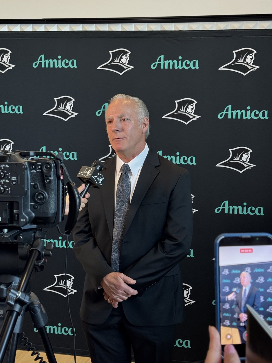 FriarsHockey's tweet photo. Friar legend Paul Guay on the red carpet prior to tonight’s Providence College Athletics Hall of Fame induction ceremony. https://t.co/S2KS8sWlac