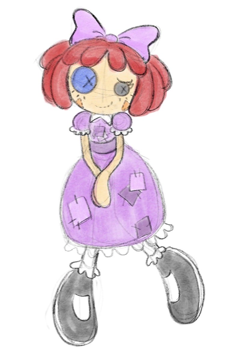 pearnubs's tweet photo. Lalaloopsy Ragatha 
~
#TheAmazingDigitalCircus #TADC #tadcRagatha #lalaloopsy https://t.co/9JC4m0SXly