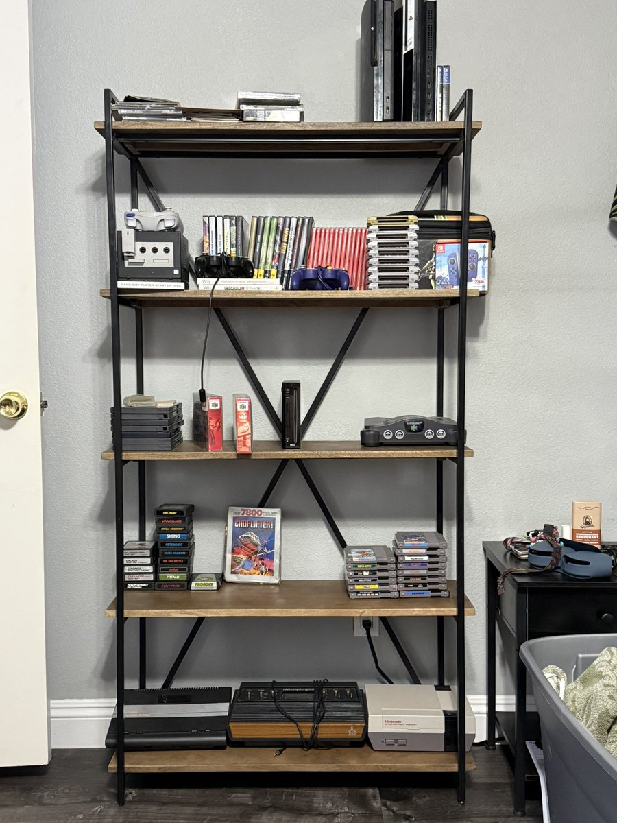 Trinity_Thrice's tweet photo. I’m getting my streaming and gaming setup all organized and on display! https://t.co/ojbNiF8yy3