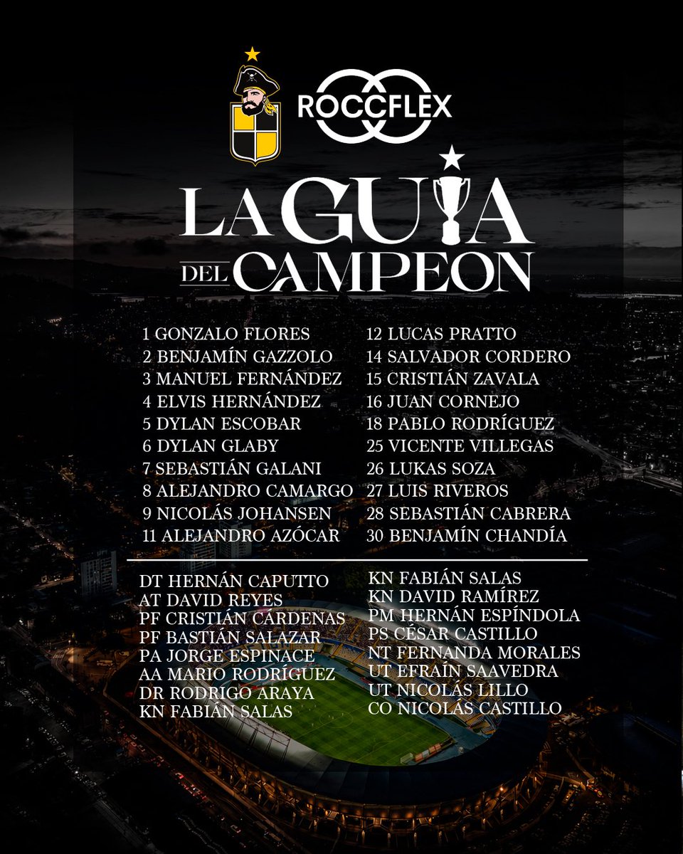 coquimbounido's tweet photo. ROCCFLEX presenta la Guía de Medios del SUPERCAMPEÓN para la última fecha del Grupo A de la #CopaDeLaLiga 2026 💛🏆🖤 

💪 ¡Fuerza y Coraje es la consigna, PIRATA! 🏴‍☠️

#ElVerdaderoCampeón https://t.co/bEE8CTWRCa