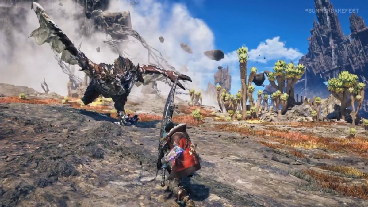 Wario64's tweet photo. Monster Hunter Wilds expansion - Ascendance - out in 2027 https://t.co/W5XNHedx7N