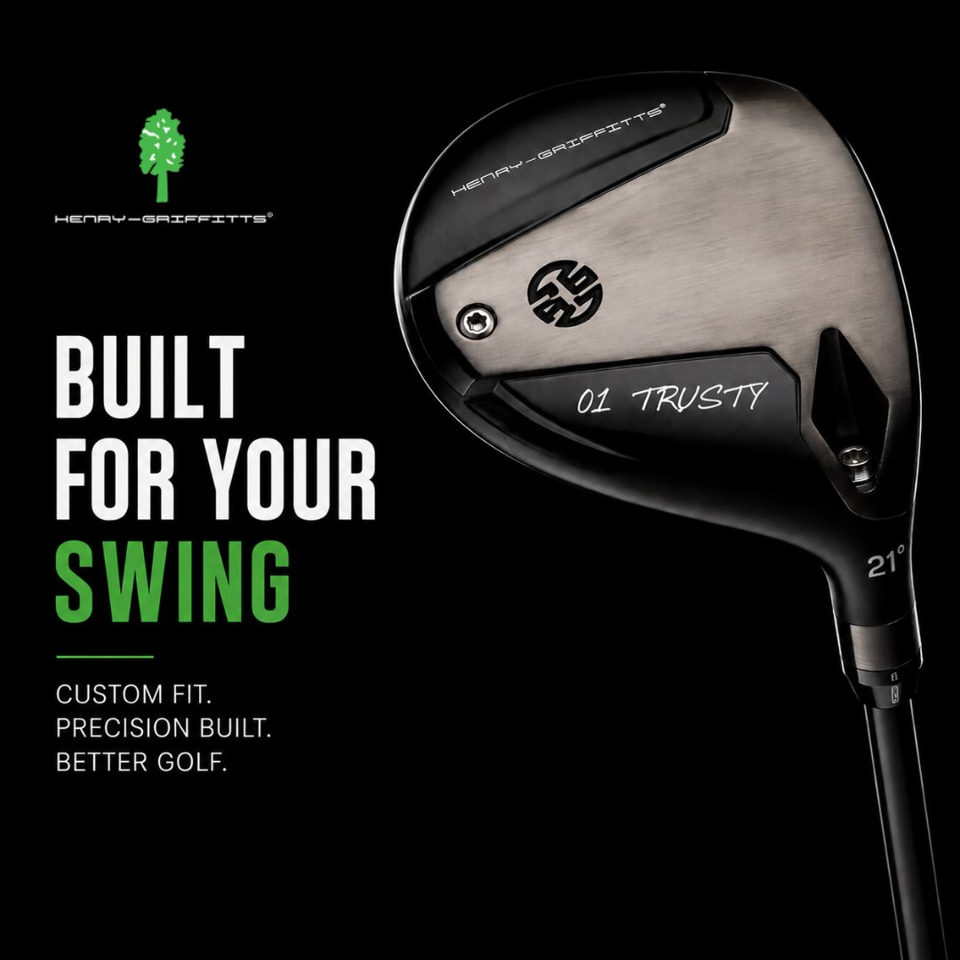 HenryGriffitts's tweet photo. What if the biggest improvement to your game wasn't a lesson or a swing change?

What if it was finally playing clubs that fit?

Discover custom-built performance from Henry-Griffitts.

🌐 https://t.co/tln4FrghkE https://t.co/CPfJ3EB80T