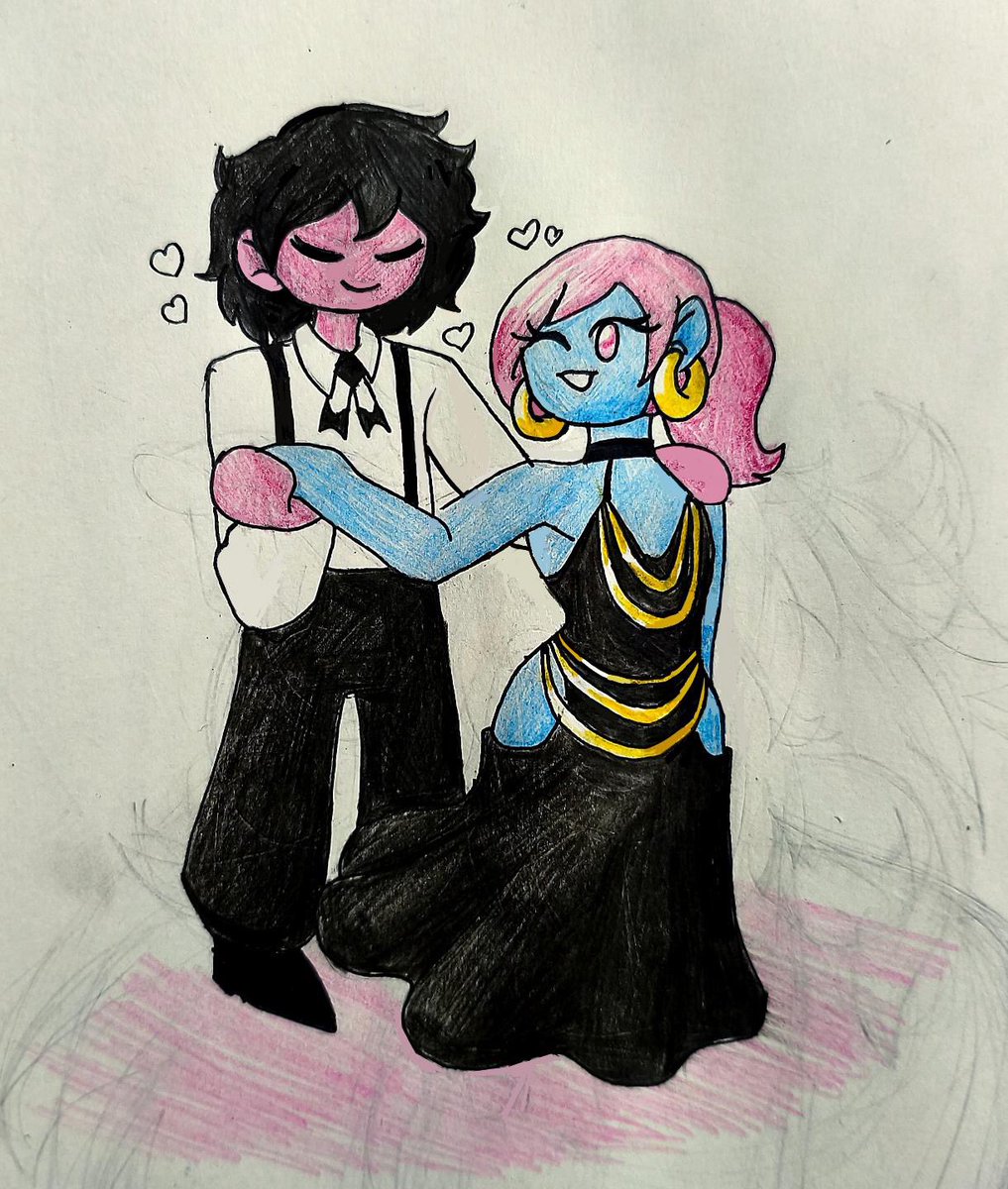 TheLostSoul64's tweet photo. A slow dance for Pride Month 🏳️🌈 (thanks to @eternalhevel for accepting my request)
#Learningwithpibby #learningwithpibbyfanart #learningwithpibbyau #learningwithpibbyoc https://t.co/D5dNFuAoE0