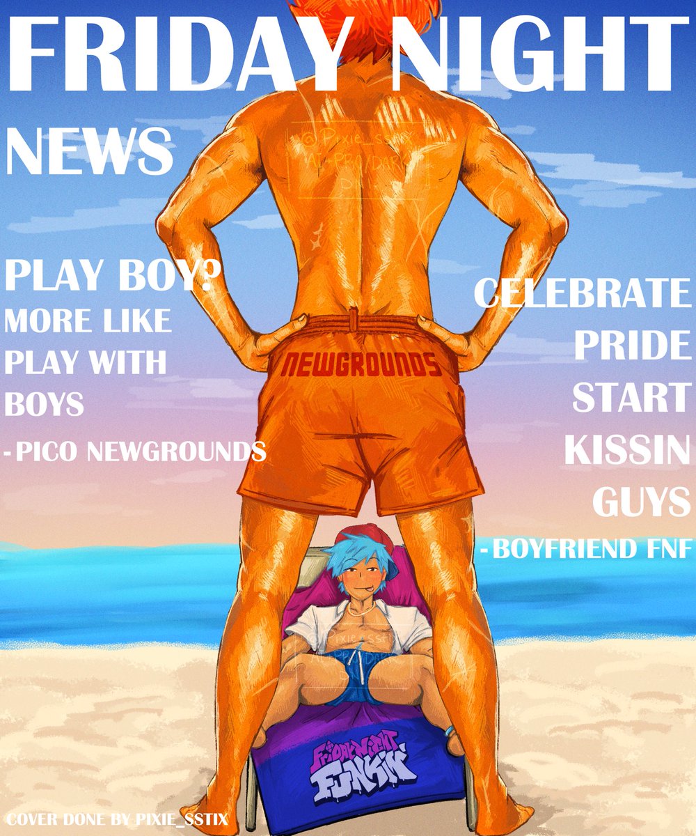 Pixie_sstix's tweet photo. Happy Pride!🩷 from my favorite bi boys

#FNF #picosschool #fridaynightfunkin https://t.co/EkeaTTTKqL