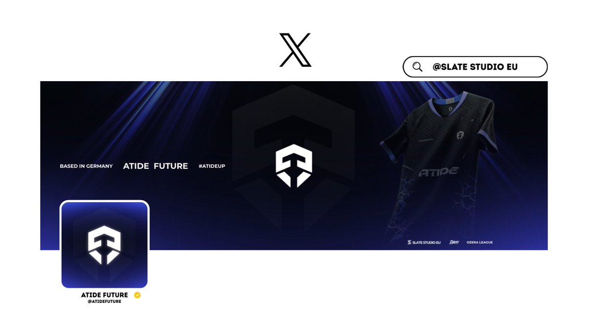 SLATE_STUDIOEU's tweet photo. Neues Twitter Design für @AtideFuture 🤝 https://t.co/sEhJrzRFJw