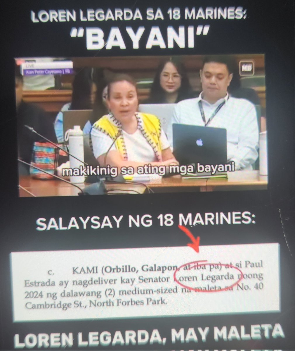 AlejandroMTR's tweet photo. @kevokmir @chanchi_evo1 YONG BAYANI TAS KINANTA KA SOLARMOM @LOREN_LEGARDA https://t.co/e9DS9xqN9Z