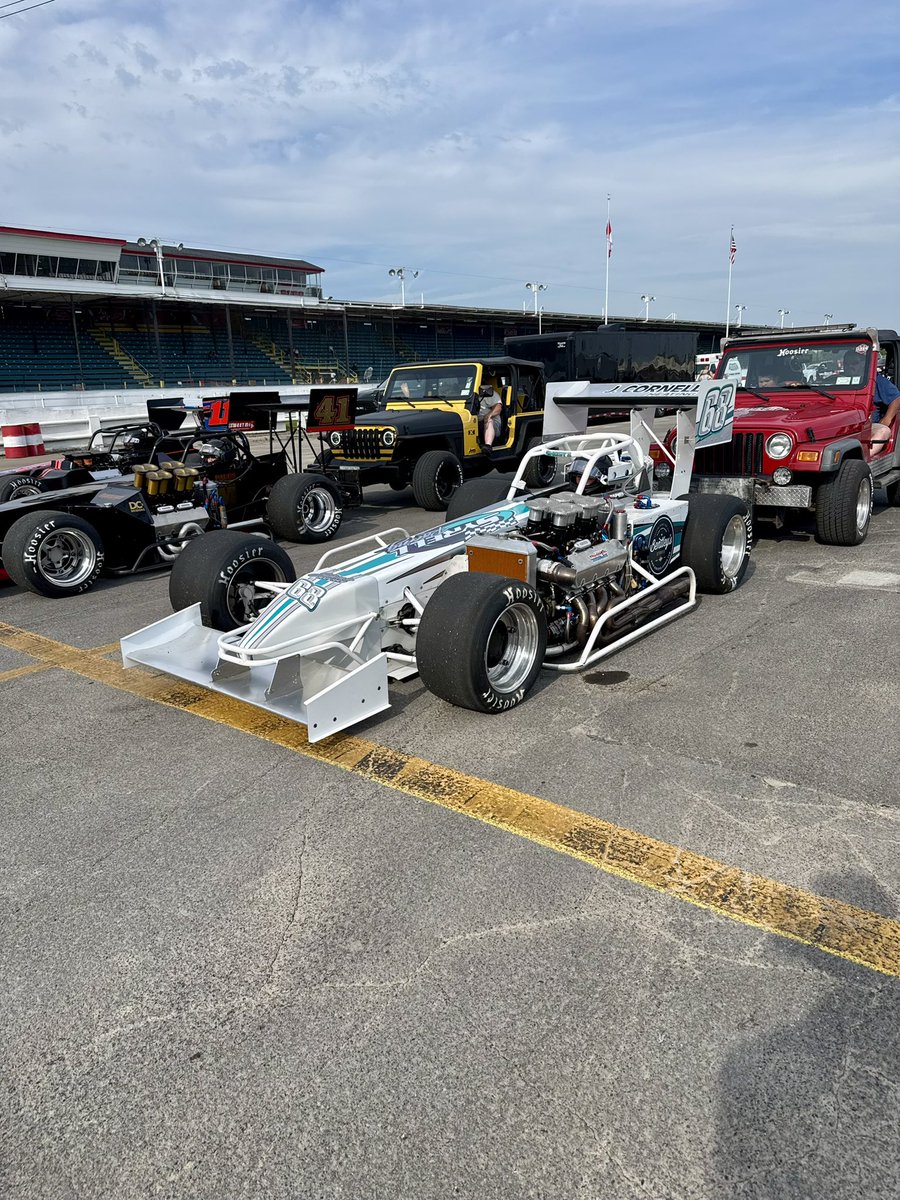 OswegoSpeedway's tweet photo. ⚡ Best lap of Fast Friday testing so far belongs to defending Budweiser International Classic champion Michael Barnes in the Syrell Racing No. 68 with a 16.499. The 2021 Jim Shampine Memorial winner will look to add another tomorrow night.

#SteelPalace | #Oswego75 | #Supermodifieds | #JimShampineMemorial