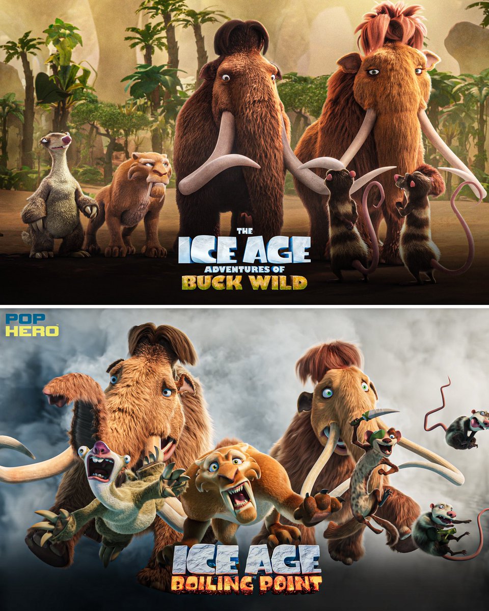PopHeroCo's tweet photo. The director of ‘THE ICE AGE ADVENTURES OF BUCK WILD,’ John C. Donkin, will direct ‘ICE AGE: BOILING POINT’. https://t.co/1xNi6K5KkP