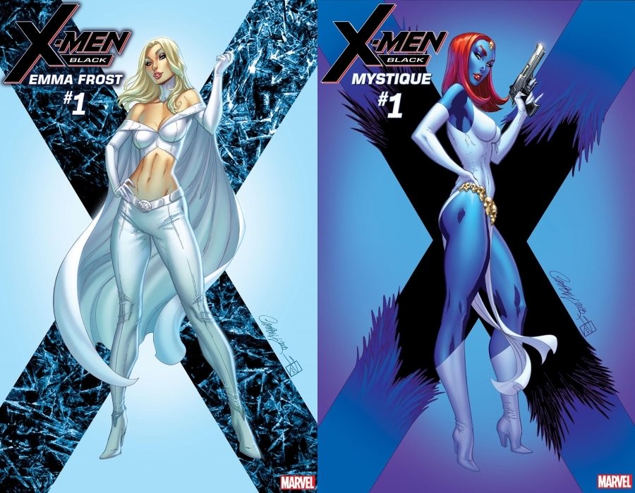 robot_hammer's tweet photo. @BackintheBronze Emma Frost, Mystique and Diamondback. 
Weirdly enough, they’ve all been heroes too. https://t.co/b4TNAniETl