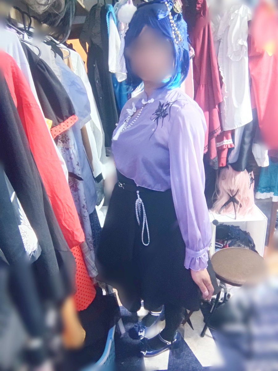 tx070720's tweet photo. #お部屋女装
明日は久しぶりの女装(⁠≧⁠▽⁠≦⁠)
の、為の仮合わせ(⁠ ⁠ꈍ⁠ᴗ⁠ꈍ⁠) https://t.co/ZbX78pb5Cw