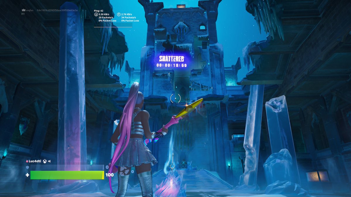 luc4dti's tweet photo. We are in 🥹🥹 
#fortnite #shattered https://t.co/EdIbVDeC9y