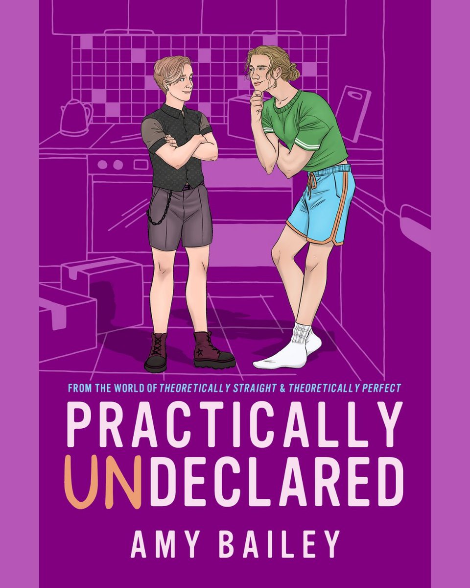 amy_bailey_'s tweet photo. The cover is here! PRACTICALLY UNDECLARED is an endearing queer love story about friendship, identity, and self-acceptance. The release date and pre-order date will be announced next week, so stay tuned! 💜
#queerYA #queerauthor #newrelease #lgbtqiastories https://t.co/BxC5FYv51k
