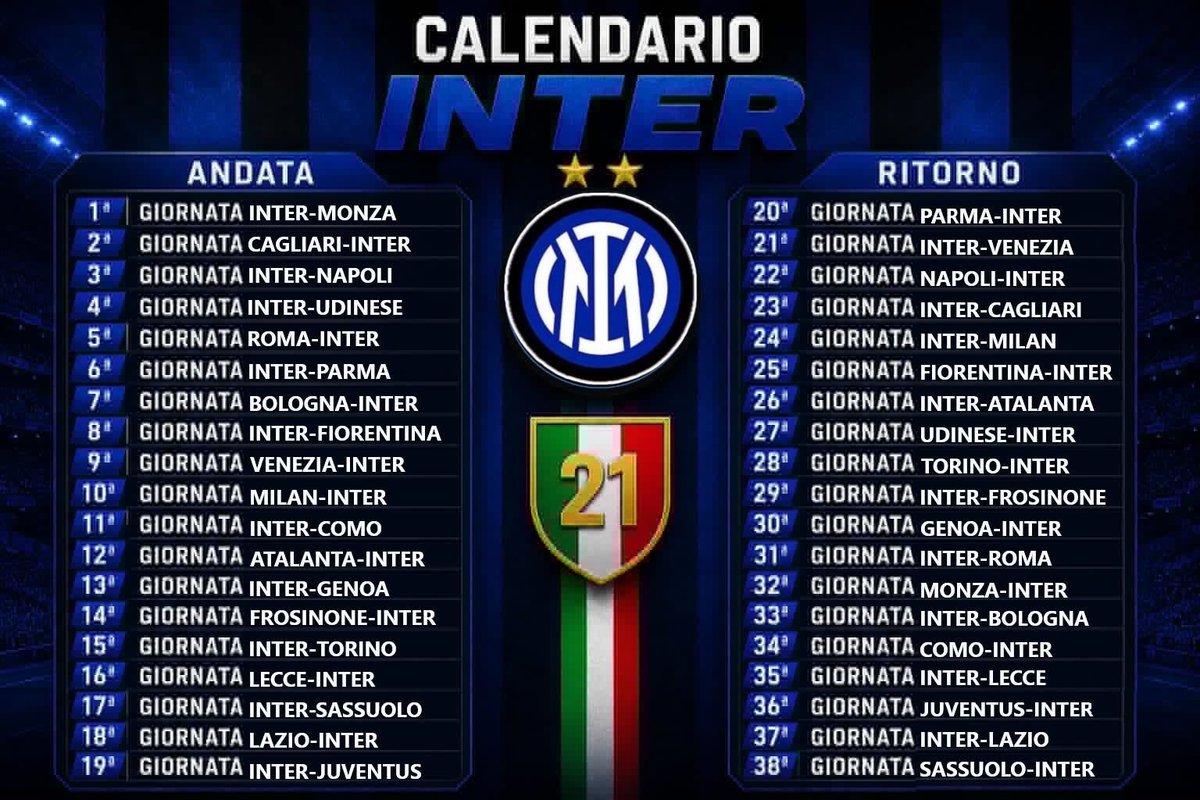 zonainteristi_'s tweet photo. 🚨 | Jadwal pertandingan Inter musim 2026/27! 🔥 https://t.co/4SEk66D5No