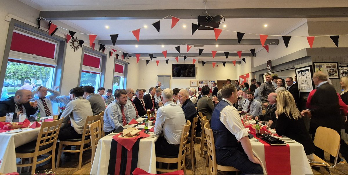 RuthDavidsonPC's tweet photo. Great evening at NBRFC annual dinner and prize giving. A great community club, supporting over a hundred kids weekly through the minis and junior sections. https://t.co/uetZHNiUJj